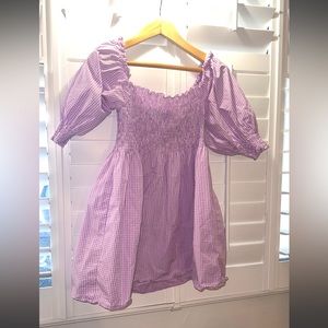 Refreshing Above Knee Hill House Gingham Dress